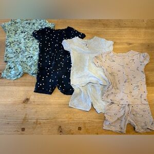 2T Boys Gap and Old Navy Short Sleeve Pajamas Bundle
